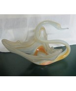 Vintage Murano Art Glass Swan  Centerpiece Large - £29.67 GBP