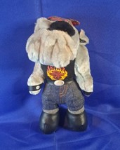 Vintage 1998 Harley-Davidson Motor Cycles 12&quot; Plush Bull Dog Stuffed Animal - $227.22 MXN