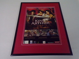 King Arthur 2004 PS2 XBox Framed 11x14 ORIGINAL Advertisement - £27.58 GBP
