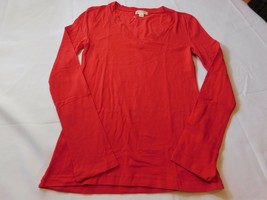 Zenana Outfitters Women&#39;s Ladies Long Sleeve Top Shirt S small Red NWOT - £14.16 GBP