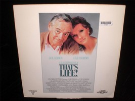 Laserdisc That&#39;s Life! 1986 Jack Lemon, Julie Andrews, Sally Kellerman - £11.21 GBP