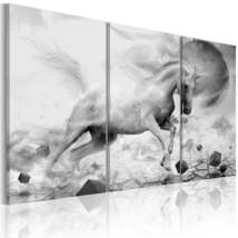 Tiptophomedecor Stretched Canvas Animal Art - A Unicorn On The Edge Of The World - £63.94 GBP+