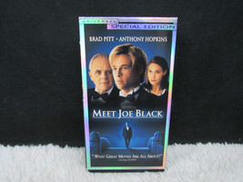 1999 Meet Joe Black Starring Brad Pitt, Universal Special Edition VHS Ta... - $6.99