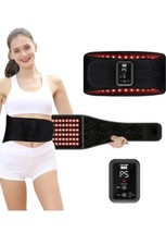 Red Light Therapy Belt Cordless With Vibrating Massager,Built In Timer, ... - £45.88 GBP