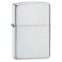 Zippo Lighter - Armor Brushed Sterling Silver - 0027 - $343.99