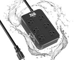 Ipx6 Outdoor Power Strip, Waterproof Surge Protector Power Strip With 6 ... - $44.99