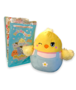 Squishmallow 8&quot; Aimee the Easter Chick in Overalls Mystery Bag Scented 2... - £18.13 GBP