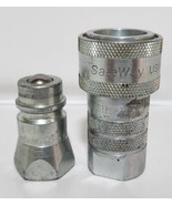 SafeWay S71-15 (M) &amp; S25-15 (F) Hydraulic Quick Connect Fittings 3000 PSI - $542.34 MXN