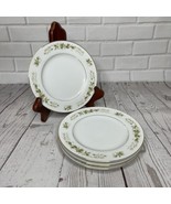 4 Fine China Natalie M 3904 Bread Plates Plate Dessert Japan Floral 6 1/4&quot;  - $29.93 CAD