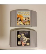 Authentic Star Wars Shadows of the Empire + Episode 1 Racer Nintendo 64 - $33.27 CAD