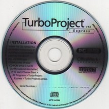 Turbo Project Express v4.0 CD-ROM For Windows - New Cd In Sleeve - £4.00 GBP