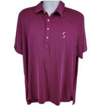 Ralph Lauren RLX Golf Polo Men&#39;s Size XL Short Sleeve Striped  - £15.53 GBP