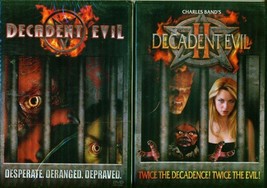 Decadent Evil 1 &amp; 2: Charles Brand Vampire Classics - New 2 DVDs-
show origin... - £25.15 GBP