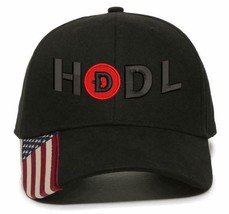 Digital Bitcoin HODL Embroidered Ball Cap - USA300 Adjustable Hat-Variou... - £18.76 GBP