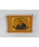 Two Cigar Box Label Art Spiral Note Books / Pads ~ 6&quot;x8&quot; Judge Best / Ma... - £19.98 GBP