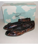 Donald J Pliner GIORGI Women&#39;s Italian Croc-Print Dress Flat Loafers 7.5... - £23.59 GBP