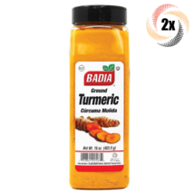 2x Pints Badia Ground Turmeric Seasoning | 2LBS | Gluten Free! | Curcuma Molida - £21.01 GBP