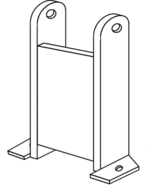 American Standard Replacement Actuating unit Legs 722-27 - £1.47 GBP