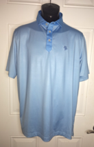 Men&#39;s Stitch Short Sleeve Golf Polo Shirt Turtle Creek Golf Club MED - $35.14