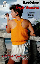 BRIGHT &amp; BEAUTIFUL KNIT SUMMER COTTON TOPS! BEEHIVE PATONS #469  - $4.98