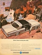CHYSLER 1964 300 Silver threat among the bold-Vintage Print advertisemen... - $193.55 MXN
