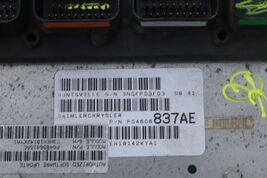 Dodge Chrysler 5.7L Hemi Engine Control Unit Module ECU ECM 04606837AE image 2