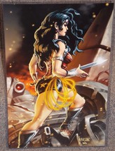 DC Wonder Woman Glossy Print 11 x 17 In Hard Plastic Sleeve - $24.99