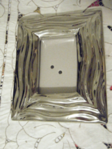 TAHARI Wave Metal Frame fits 4x6 picture - $13.49