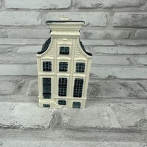 KLM Blue DELFT House BOLS Holland Porcelain Miniature House #63 Empty Bo... - $22.24