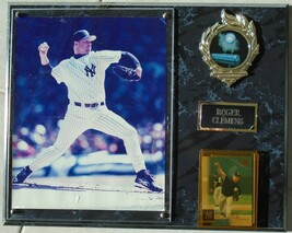 Roger Clemens NY Yankees Photo Card Plaque  - £17.30 GBP