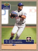 2003 Upper Deck First Pitch #199 Orlando Cabrera Montreal Expos - £1.55 GBP
