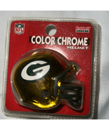 NFL GREEN BAY PACKERS MINIATURE HELMET (Riddell Color Chrome) NEW - $14.70