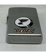 St. Louis Blues NHL Zippo Lighter Preowned Hockey Puck Blues Note Works USA - £35.17 GBP