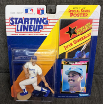1992 STARTING LINEUP COLLECTIBLE Juan Gonzalez Figure Special Series BRA... - $9.89