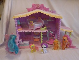 My Little Pony Newborn Cuties Playset LIGHTS AND SOUNDS plus Accessories... - $31.70