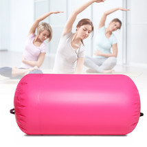 PVC Inflatable Yoga Roller Muscle Massage Gym Training Exercise Roller for Women - £50.83 GBP+