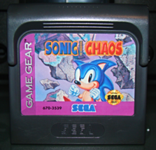 SEGA GAME GEAR - SONIC THE HEDGEHOG CHAOS (Game Only) - £11.79 GBP