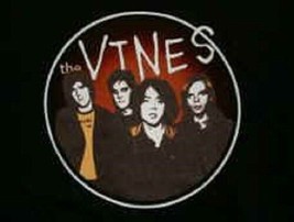The Vines - Vintage Groupe Photo avec Logo T-Shirt ~ Neuf ~ Jeunesse M - $15.99