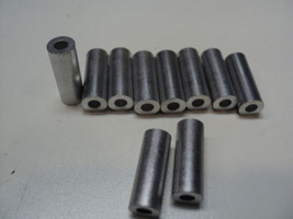 CYLINDRICAL ALUMINUM ROUND SPACER 0.125&quot; ID, 0.25&quot; OD, 0.6885 LONG - YOU... - $4.95
