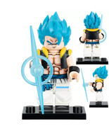 SSJ Blue Gogeta Dragon Ball Z Custom Printed LEGO Minifigure Toy Gift - €2,56 EUR
