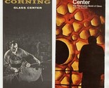 Corning Glass Center and Museum of Glass Brochures Corning New York 1980 - $17.82