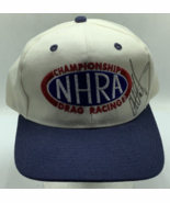 Vintage NHRA Drag Racing Championship Hat Cap Signed Autographed wool blend - $38.35 CAD
