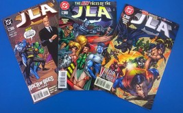 JLA Justice League of America lot (4) #4 #5 #15 plus (1995-1998) DC Comics FINE- - £7.76 GBP