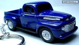 Rare Key Chain F1/F2 1948/1949/1950 Ford F 1 Blue Truck  Limited Edition 1/64 R - £38.51 GBP