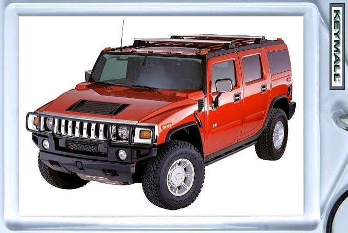 KEYTAG RED HUMMER H2 4X4 KEYCHAIN LLAVERO NEW PORTE CLE SCHLÜSSELANHÄNGE... - $19.95