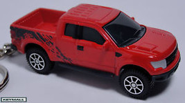 Key Chain 2010~2011~2012~2013 Red Ford F150 Raptor New F 150 Truck 4 X4 Porte Cle - £27.52 GBP