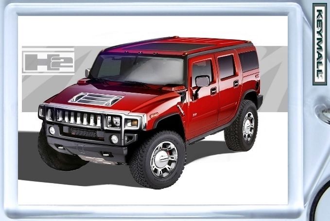KEYTAG VICTORY RED HUMMER H2 4X4 KEY CHAIN RING LLAVERO SCHLÜSSELANHÄNGE... - $19.95