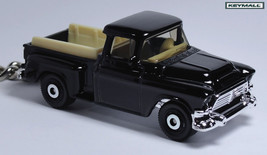 KEY CHAIN 55~56~57 BLACK GMC STEPSIDE PICKUP FARM TRUCK LIMITED EDITION ... - £26.27 GBP