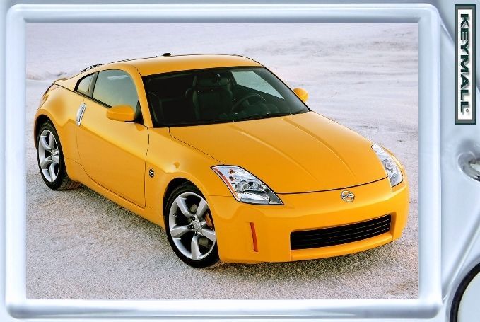KEYTAG YELLOW NISSAN 350Z Z CAR FAIRLADY COUPE LLAVERO БРЕЛОК CUSTOM KEY... - $19.95