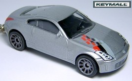 Key Chain Silver Nissan 350 Z Z Car Nismo Fast &amp; Furious Custom Key Ring 1/64 R - £30.79 GBP